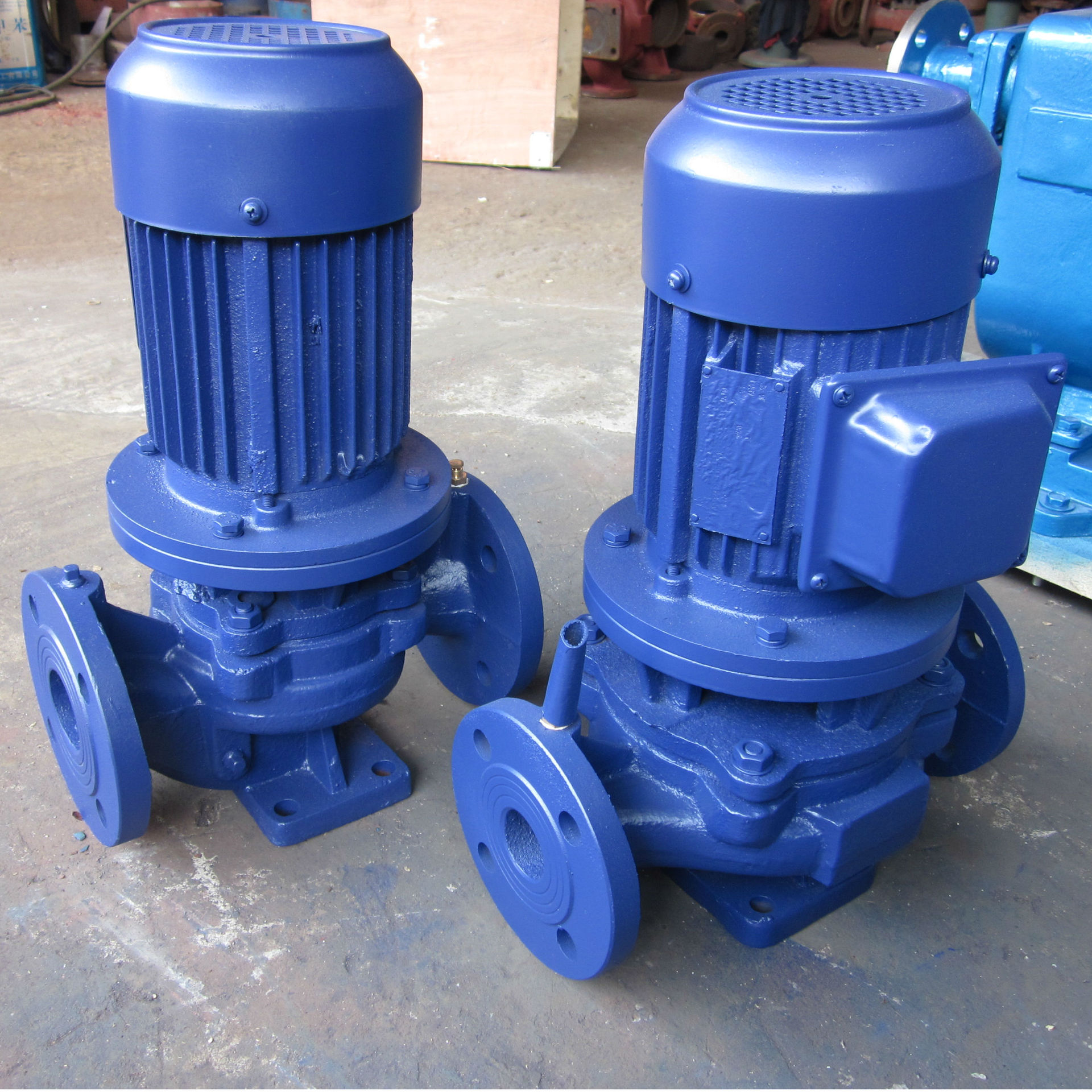 厂家供应ISG80-125型立式管道离心泵/循环水泵/管道加压泵