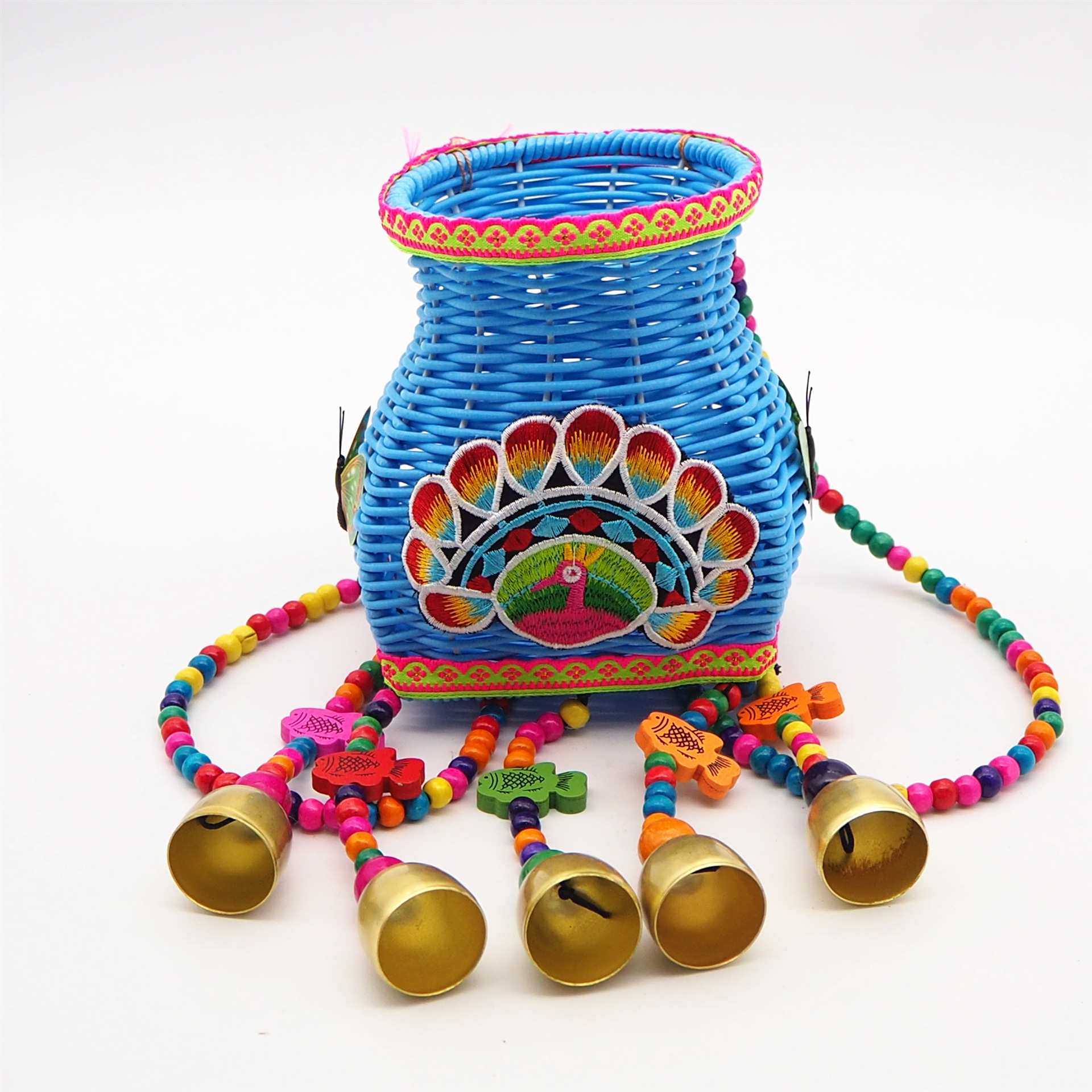 스몰 사이즈 컬러 바구니