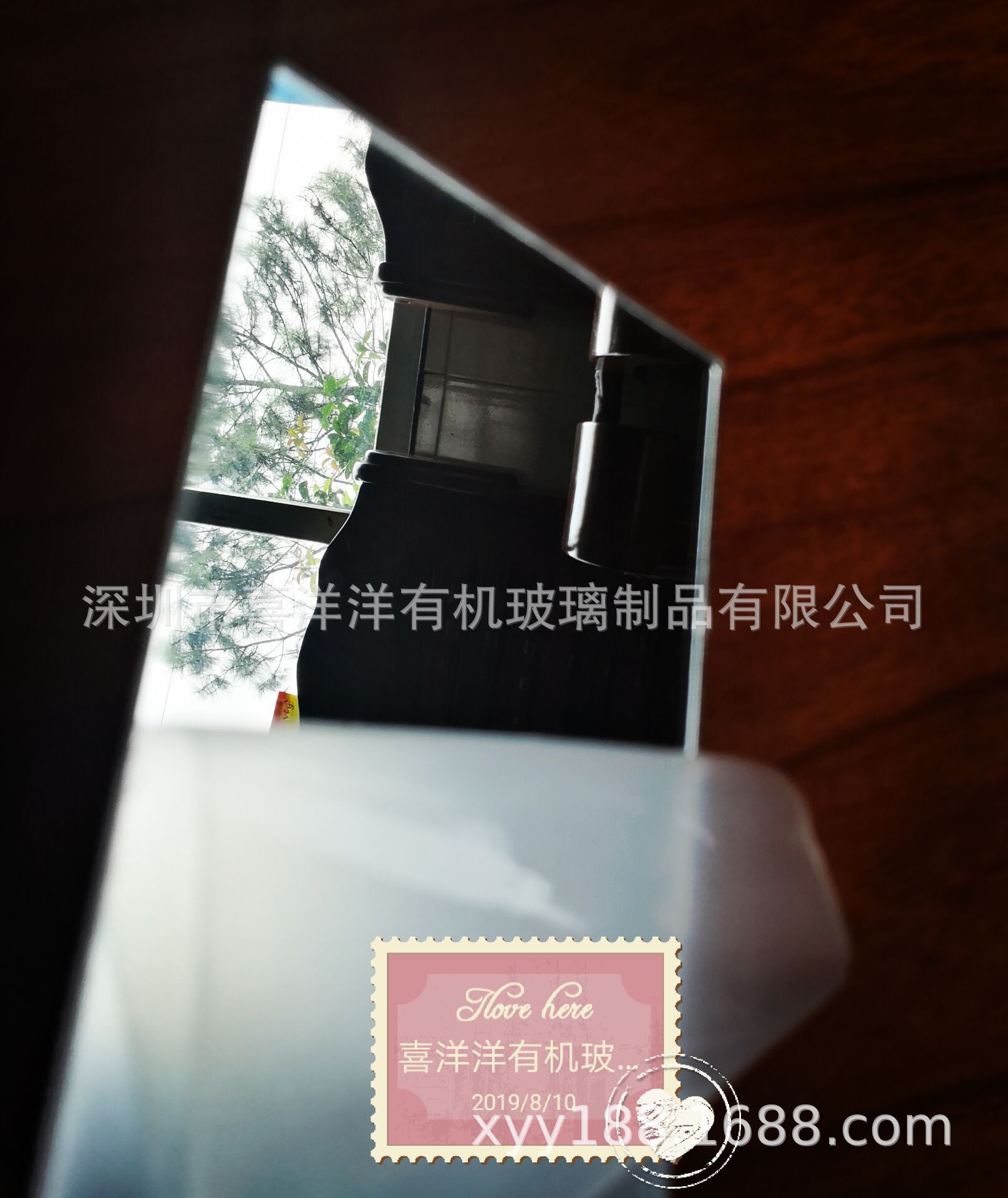 亚克力镜面板荧光板不锈钢金葱银葱板定制加工1,2mm任意切割尺寸