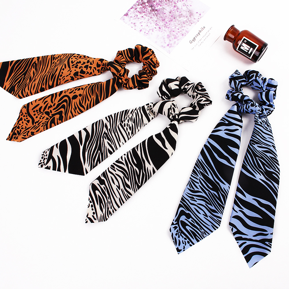 Women's Simple Style Leopard Cloth Hair Tie display picture 10