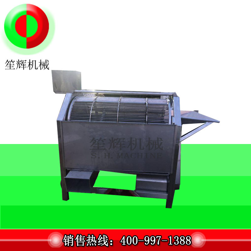 鲮鱼罗非鱼皖鱼刮鱼鳞机笙辉滚动式旋转圆槽去鱼鳞机脱鱼鳞机设备