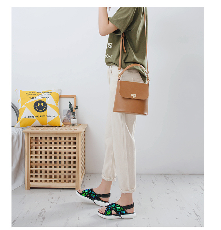 Chaussures été pour femme en Caoutchouc - Ref 3345486 Image 19