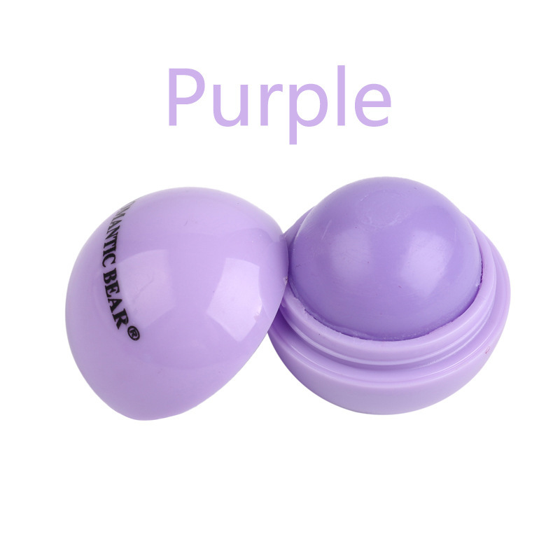 Casual Style Bear Solid Color Plastic Lip Balm