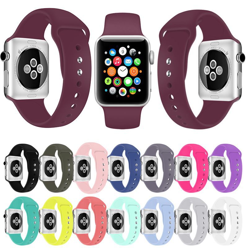 Apple Double Buckle Silicone Strap is su...