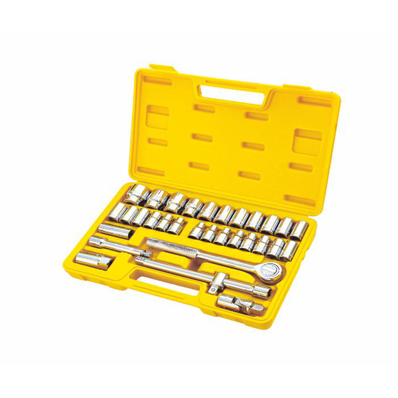 波斯工具 32件套精品型12.5mm系列公制双色套筒组套BS511132