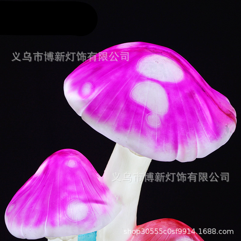 Cross-border supply LED mushroom lighting fixtures, outdoor waterproof creative animal-shaped lights, landscape courtyard park ornaments detail image 9
