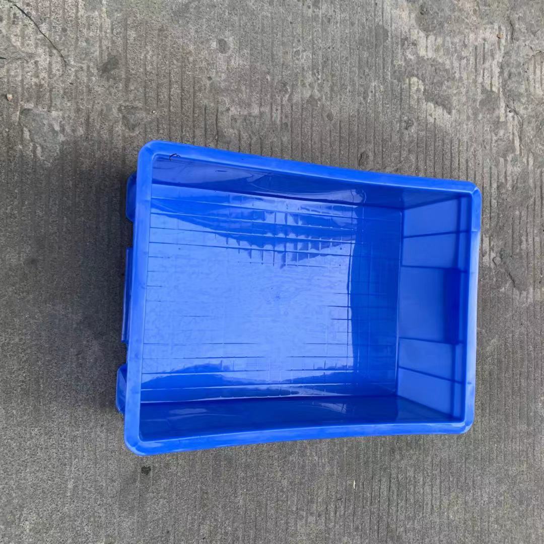 厂家供应塑胶箱 480*360*325物料储物中转箱 加厚分拣框可印字