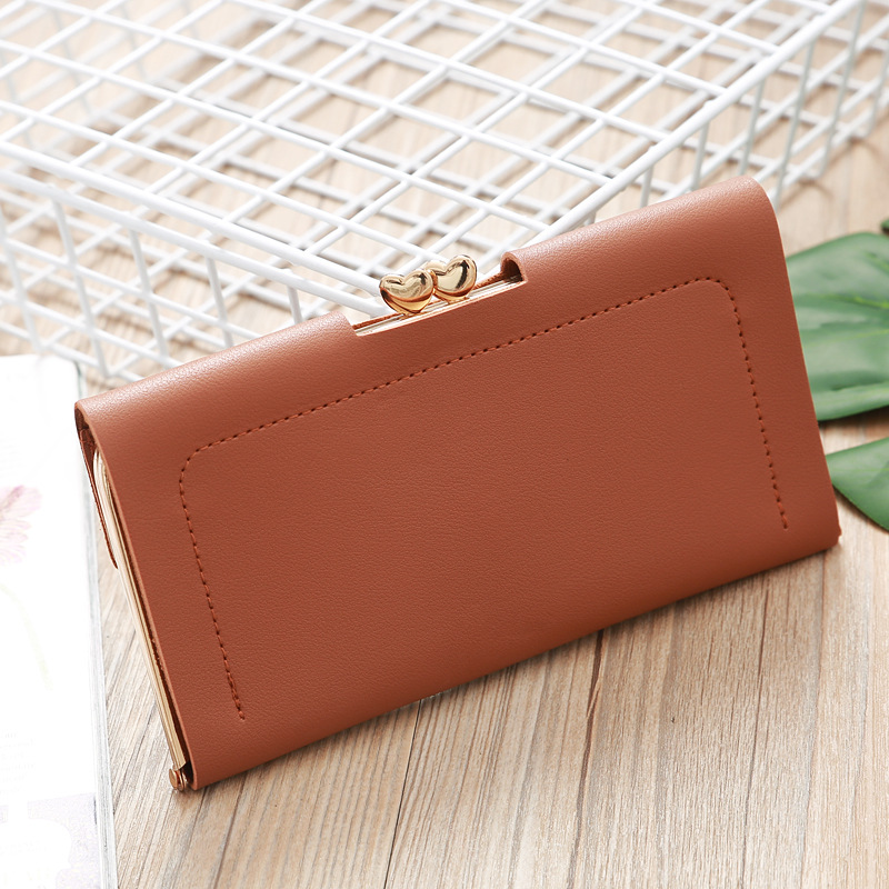 Korean Hollow Flower Long Clutch Bag Wholesale display picture 15