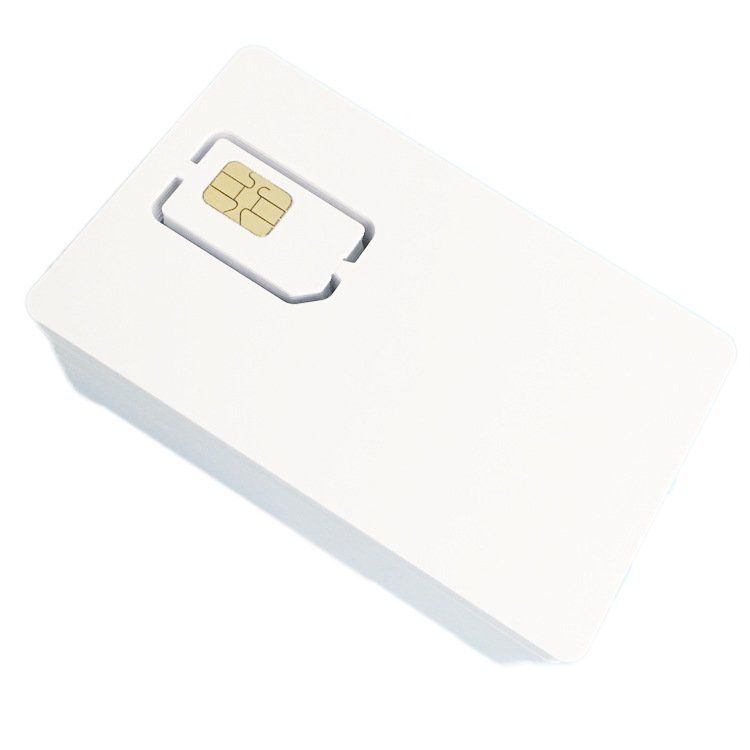 FM4442芯片SIM尺寸逻辑加密IC卡 接触式芯片卡 智能晶片白卡
