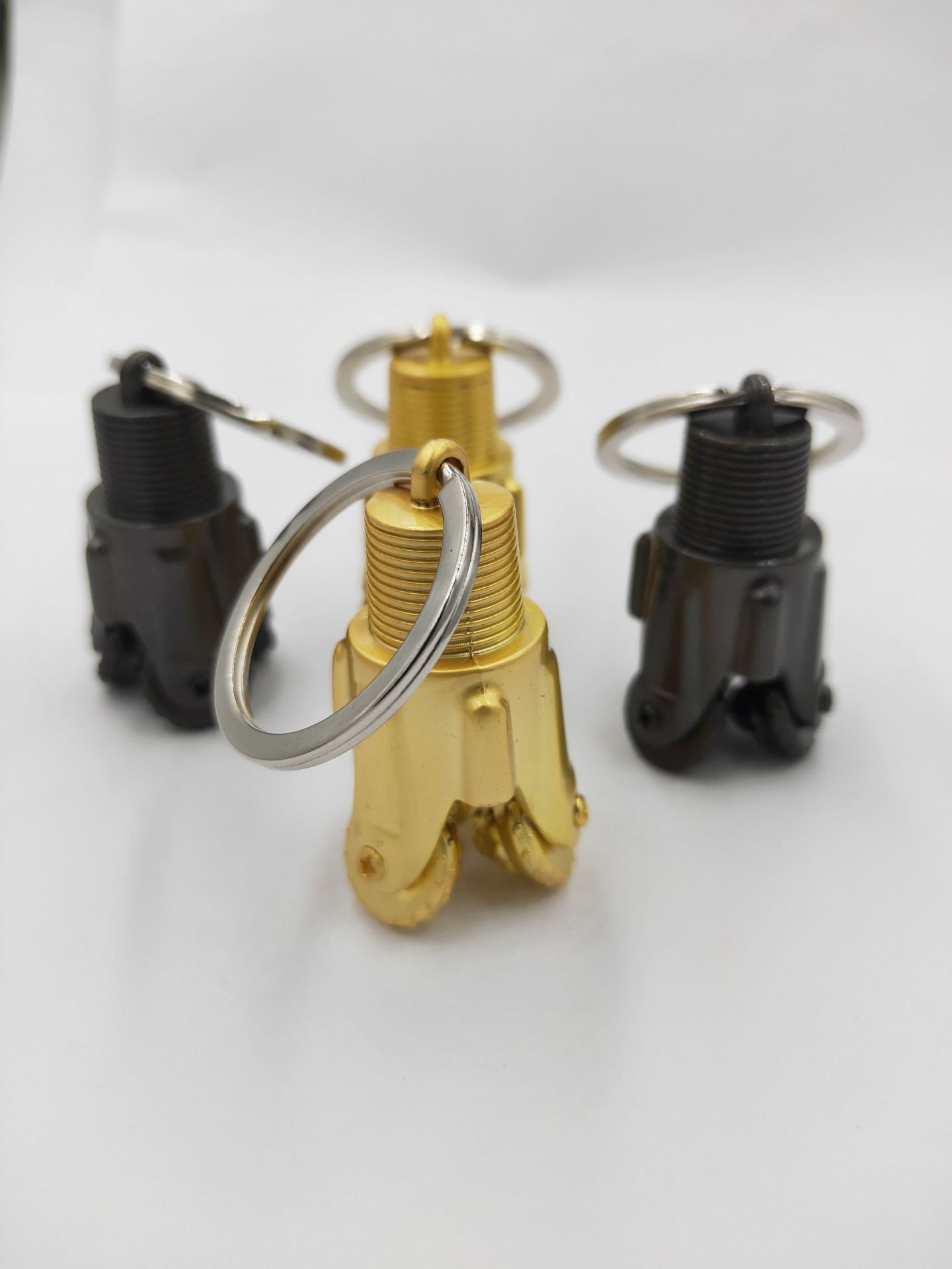 Elegant Gold Keychain