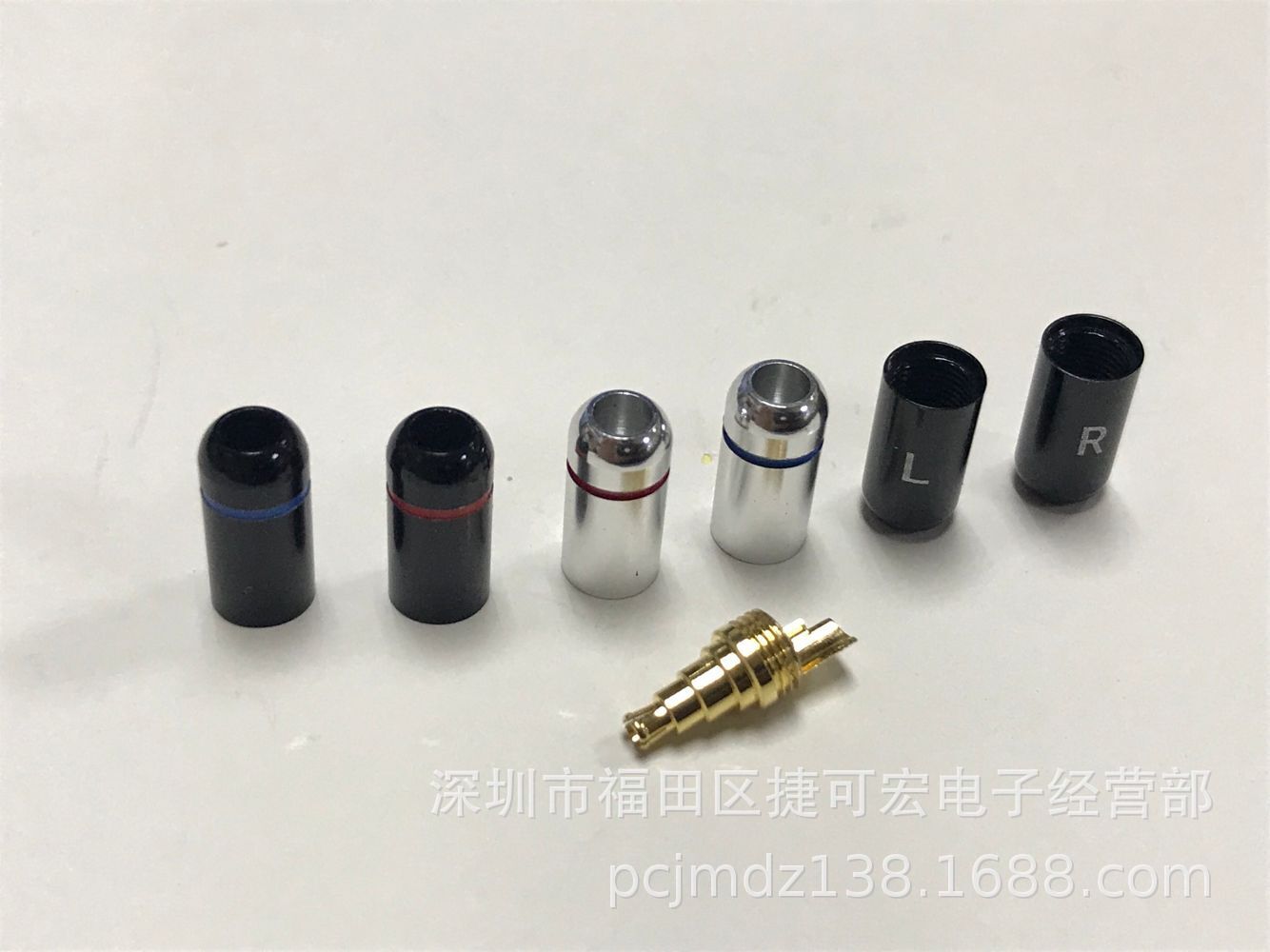 烤漆镭雕铍铜IE40  PRO耳机插头/ie40 pro高精密铍铜导体