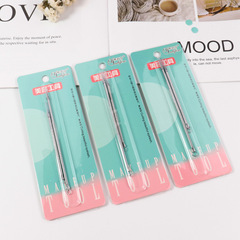 Factory direct sales stainless steel acne needle, pimple and blackhead acne needle, long and short needle beauty tool two-piece set