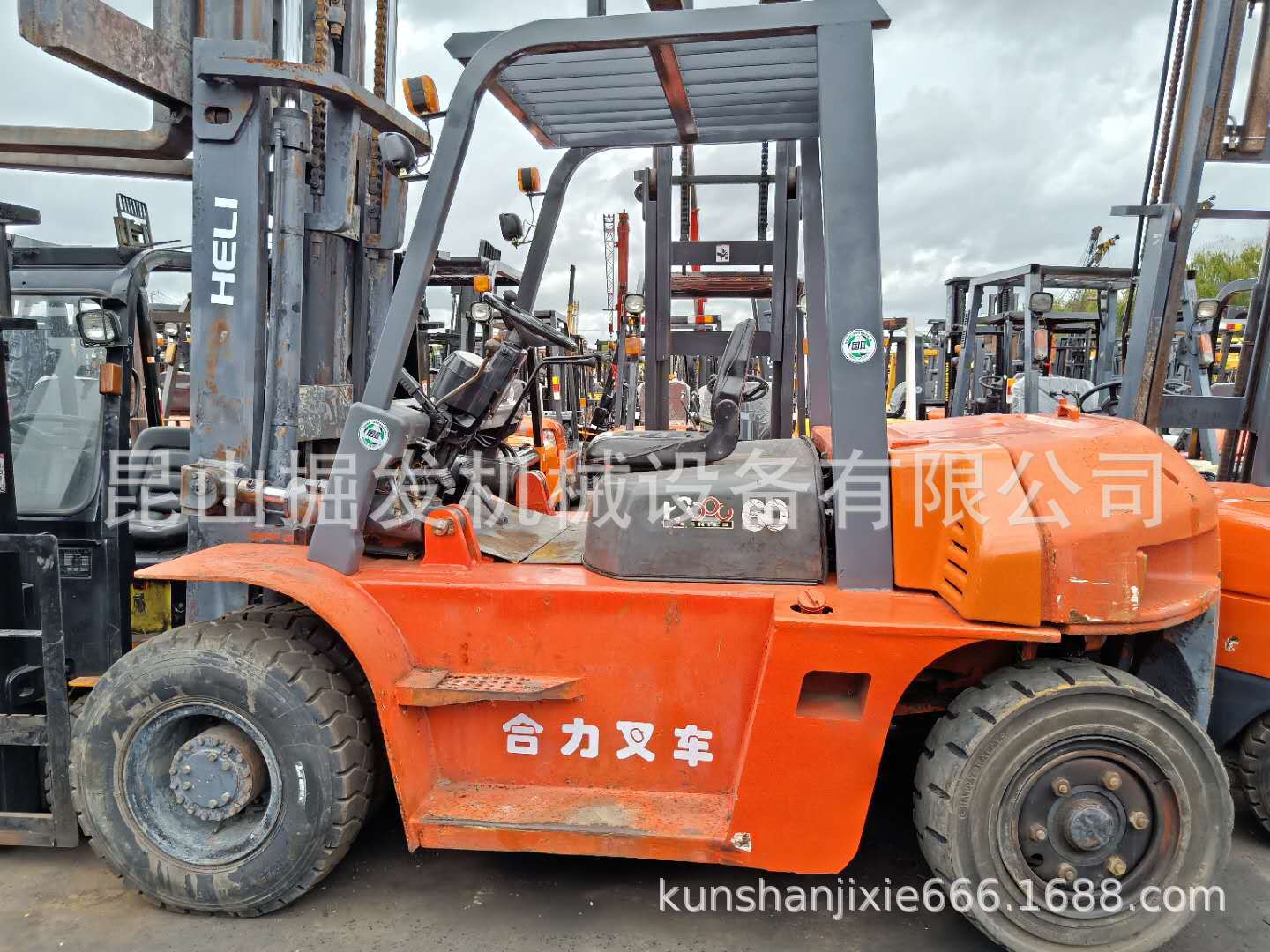 二手合力5吨叉车 杭叉5吨叉车 台励福5吨叉车