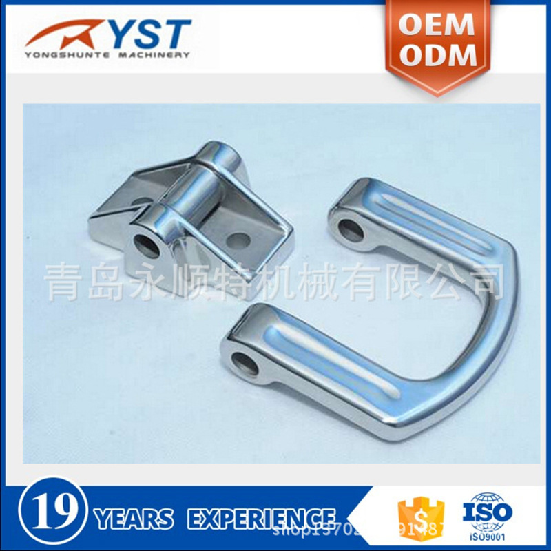 铸造把手,U型把手,压铸锌铝合金,表面镀铬