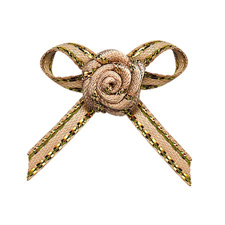 Yao Ming arco floral cinta de poliéster cinta hecha a mano arco rosa un Phoenix mariposa caja de regalo de embalaje