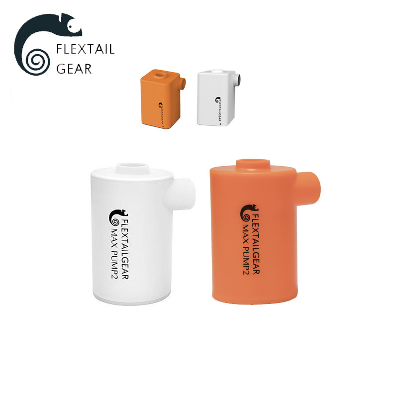 鱼尾/flextailgear MP2可抽排气超轻迷你USB电动充气泵送吸嘴一套