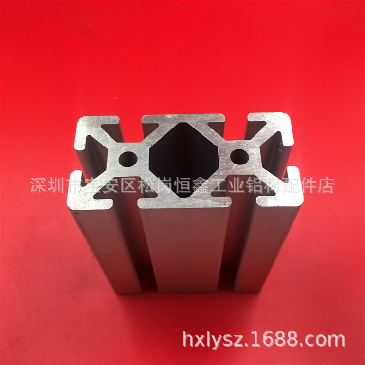 恒盛工业铝型材.波峰焊铝材 4080欧标加厚铝型材 HS217=4080