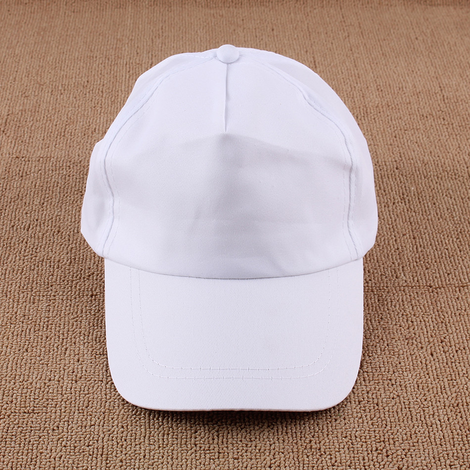 1 sombrero pintado a mano de algodón blanco gorra pintada en blanco pintura de graffiti niños DIY arte creativo para colorear sombrero de padres e hijos