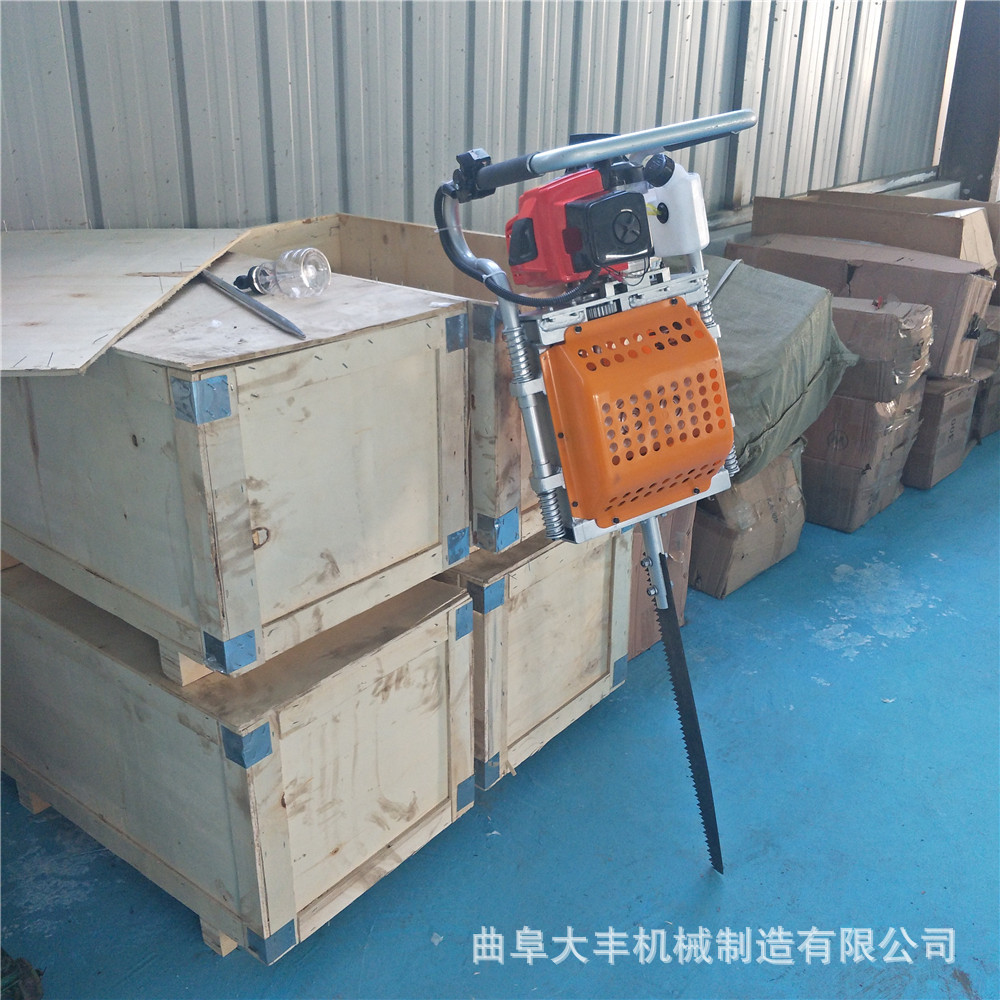 手提式小型挖树机长铲头起球挖树机锯齿硬地起树机厂家直销