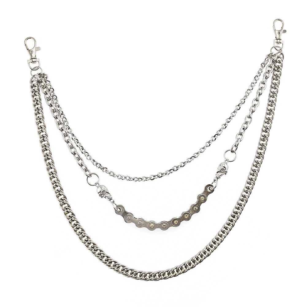 Punk Men's Pants Pendant Hip Hop Rap Nightclub Versatile Domineering Waist Chain_voghion.com