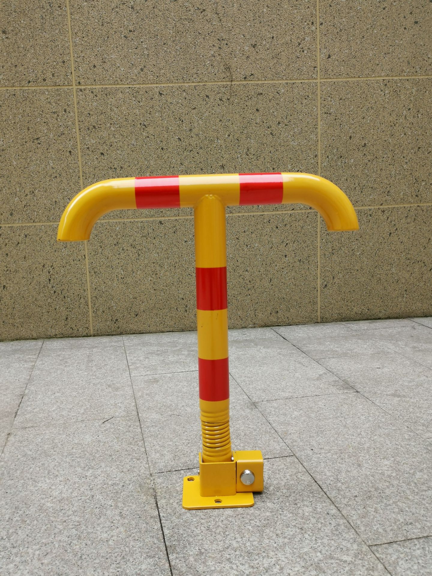 ECS thickening Anti collision Spring Parking lock Locked Block car pole Garage Placeholder lock Dedicated Parking Column