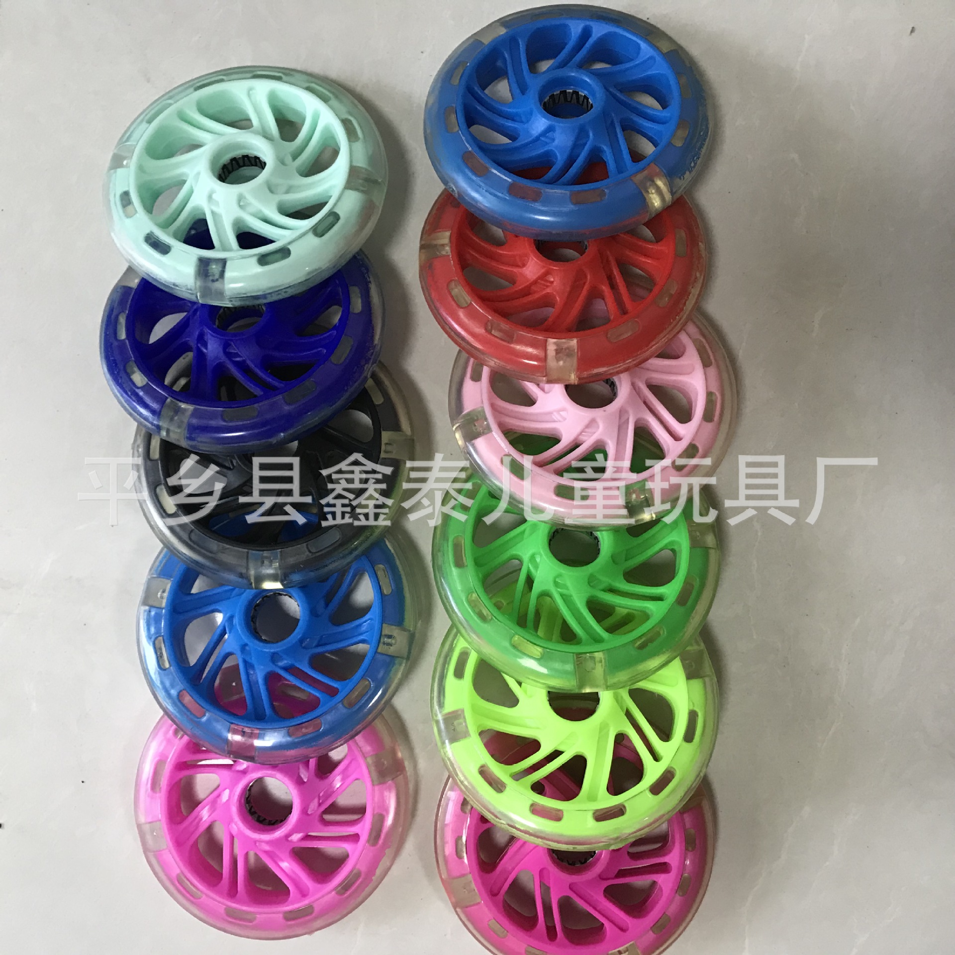 Flashing auxiliary wheels PVC
