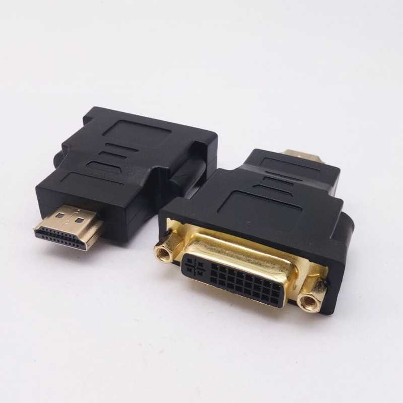 DVI母转HDMI公转接头dvi24+5母i转hdmi公高清转换双向转接头-阿里巴巴