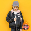 girl Jacket coat Autumn and winter With cotton Korean Edition Western style 10 CUHK 12 Fat Girl spring clothes Easy 15 The age of the tide