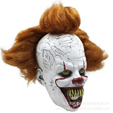 Pennywise New Clown Back Soul Mask Mask Mask Hallow Hood Mabove Ball Ball Shocking Prop