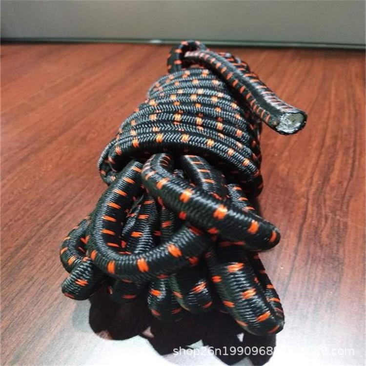 间色10mm橡筋绳