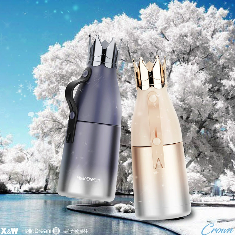 艾可思 Glass, handheld creative thermos engraved, creative gift