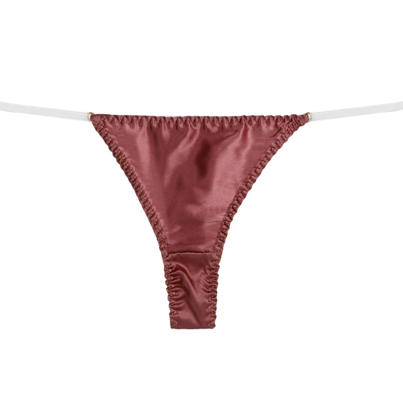 Летние шелковые брюки, сексуальные штаны, дышащие underwear