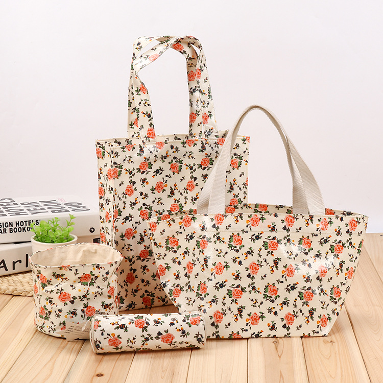 厂家定制广告购物手提帆布袋 印花棉质帆布包定做logo