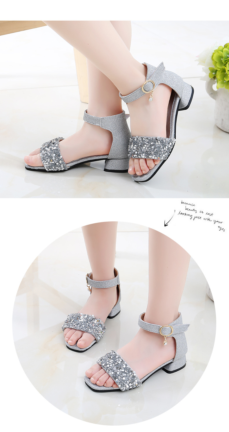 Women's Fashion Solid Color Open Toe Ankle Strap Sandals display picture 8