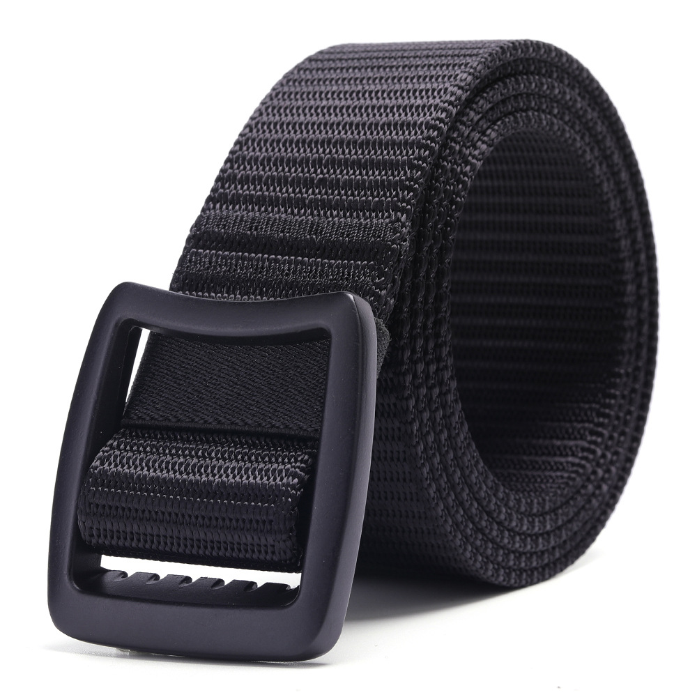 Nuevos hombres de deportes al aire libre Fuerzas Especiales cinturón táctico nylon militar cinturón de ventilador no ajustable hebilla japonesa patrón de cuentas pantalones cinturón