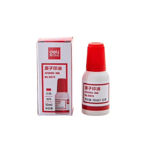 Geti Atomic Ink Pad, Glasses Instrument Refractor, Light Machine Film Checker, Universal Ink Pad, Fast-Drying Red Ink