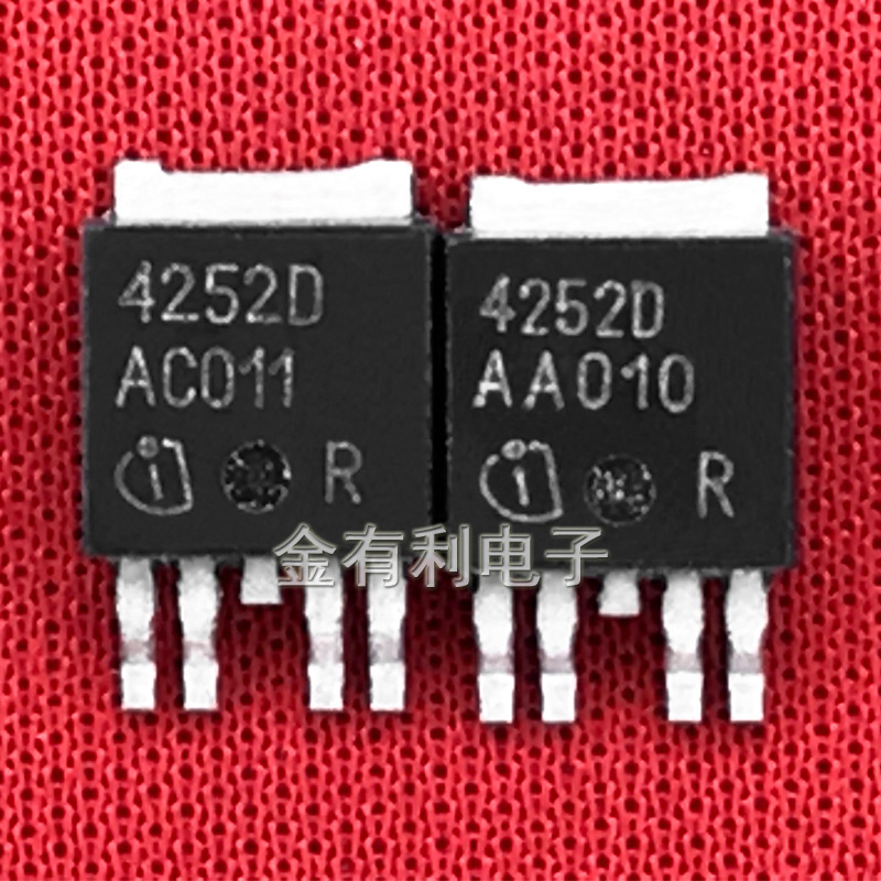 散新BTS4252D 4252D TO252-5低压差稳压器 汽车电脑板常用芯片