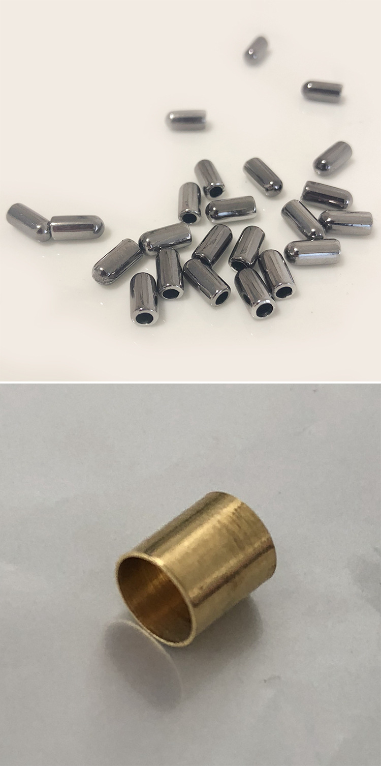 Factory direct sales of acrylic loose beads materials, a hundred sets of diy iron rings, end beads, and various accessories and ornaments wholesale detail image 3