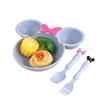 Tableware for feeding, cartoon set, spoon for food, fork, 3 piece set