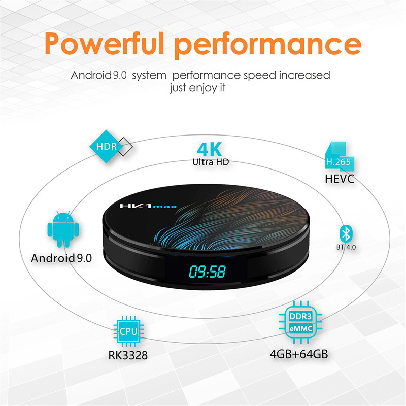 TV Box Voice Player Android 9.0 HK1 MAX - Ref 3424424 Image 13