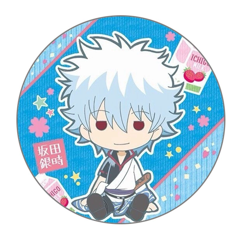 Аниме держатель для телефона, рамка Gintama, ленивый держатель, несколько вариантов, серебристый
