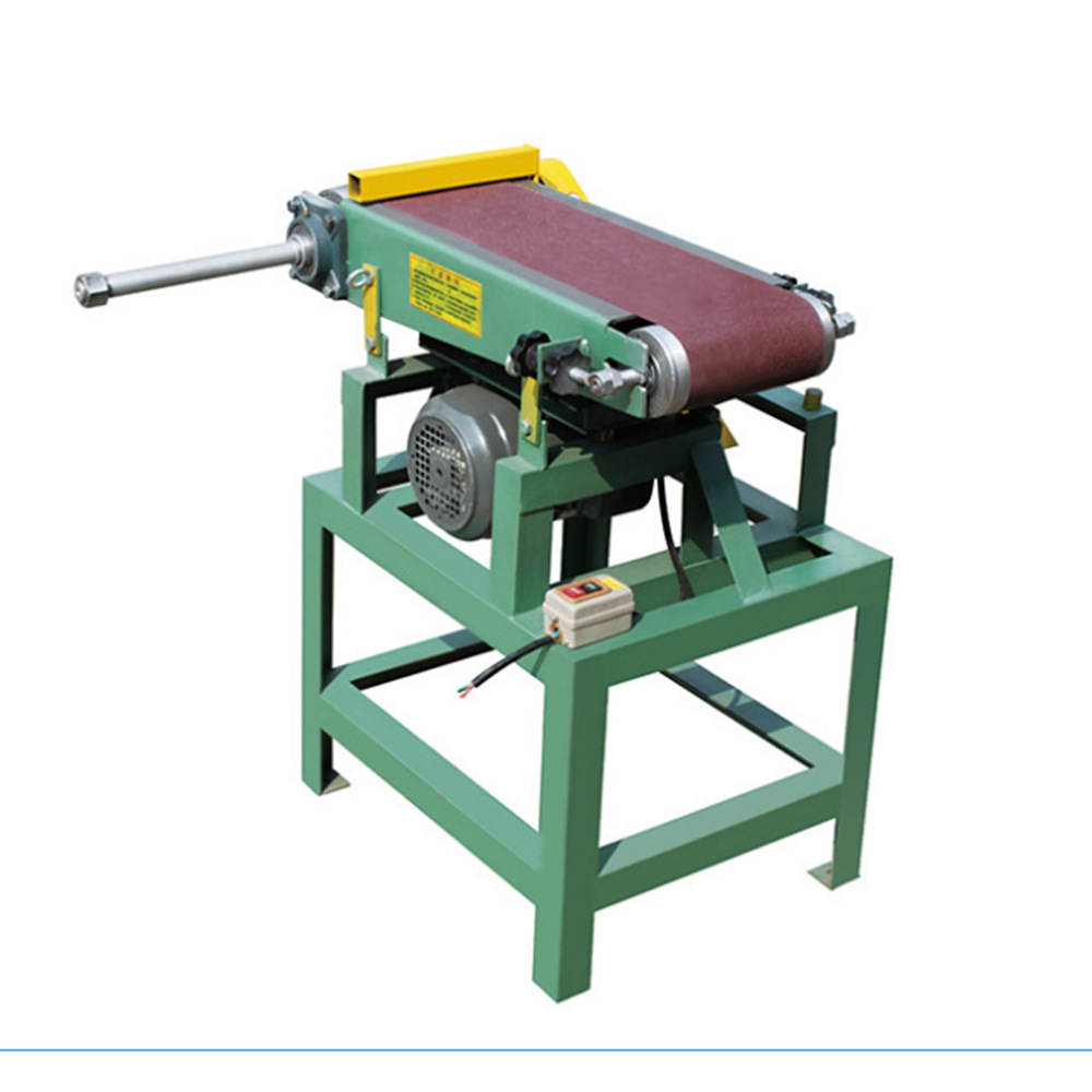 不锈钢金属带轴砂带机抛光打磨机木工沙带机平面立卧两用砂带机