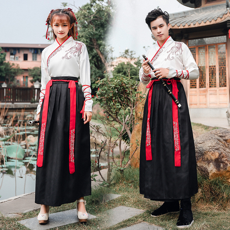 Martial arts Hanfu ru skirt 