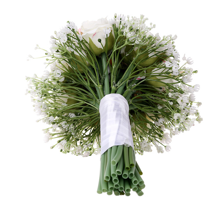 European and American wedding bouquets, creative starry sky simulation bouquets, bride's wedding bouquets, wholesale wedding supplies detail image 13