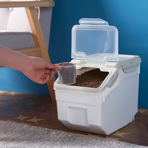 Dog food box sealed storage bucket cat food box dog food box tube storage box storage tank moisture-proof pet food storage bucket