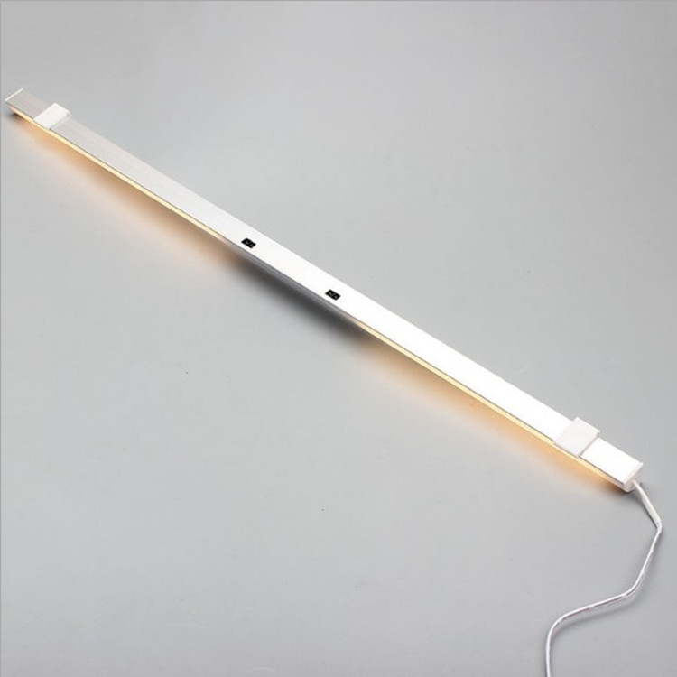 開門亮關門滅led衣櫃燈阻擋開關門碰感應紅外感應抽屜燈 80CM暖白