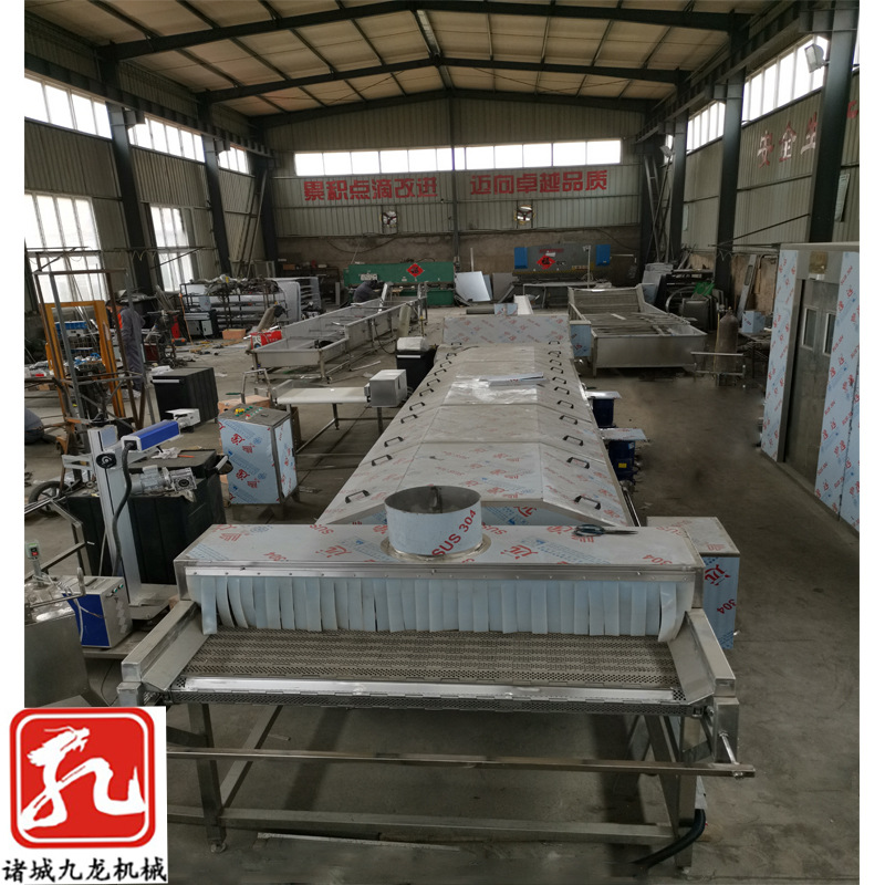 喷淋式巴氏杀菌机 酱菜等用杀菌设备全自动果蔬巴氏杀菌流水线