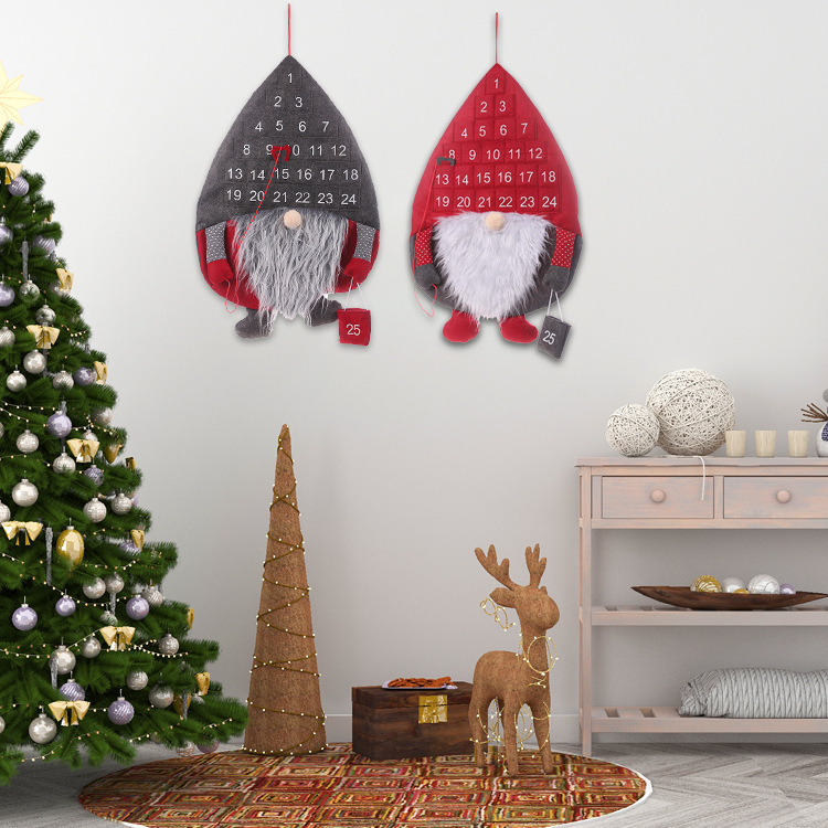 New Christmas Decorations Wall Calendar Rudolph Countdown Calendar Creative Wall Calendar display picture 1