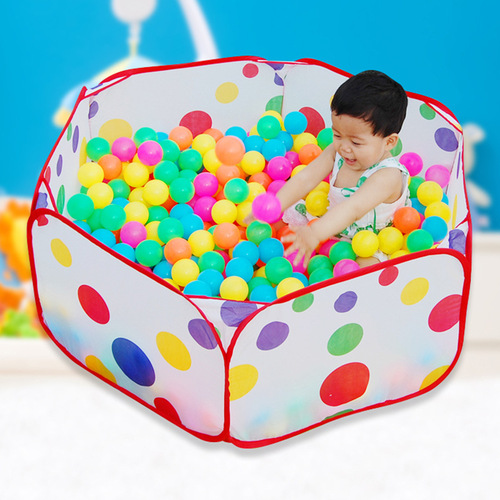 Factory direct sales wholesale children's tent foldable play house ocean ball pool wave ball pool cross-border hot sale