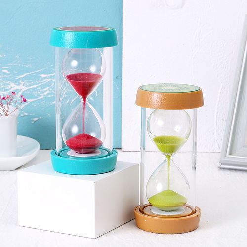 Creative Gift Fruit Sand Timer Ornament, Fresh and Minimalist Funnel Gift, Children's Birthday Gift Ornament